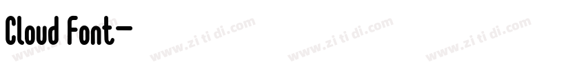 Cloud Font字体转换